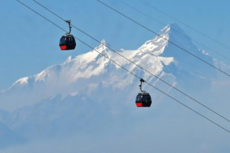 Across Nepal, five cable car projects have opened in the past two years -- and 10 more are under development, according to government figures. ©AFP