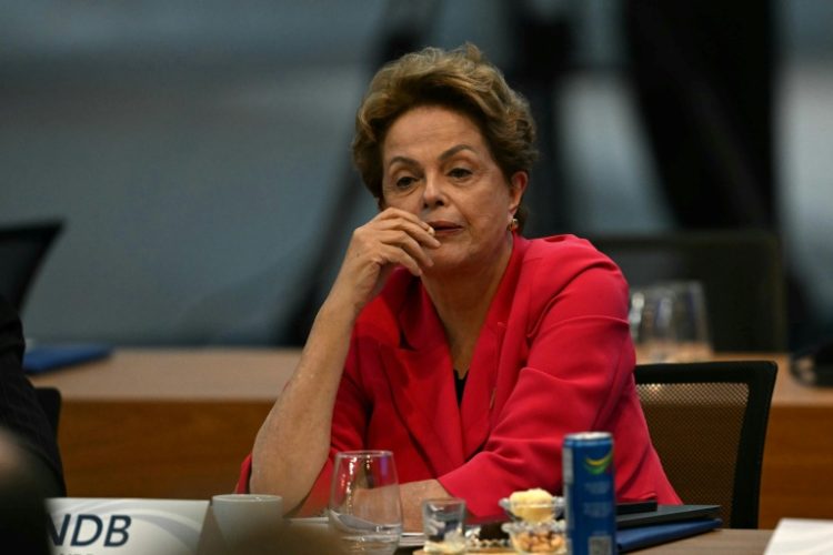 Rousseff was admitted to the Shanghai East International Medical Center on February 21 with the inflammation of an ear nerve that controls balance. ©AFP