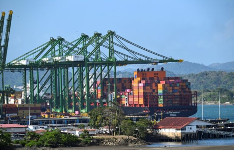 The Panama Ports Company, a subsidiary of CK Hutchison, manages two of the canal's five ports. ©AFP