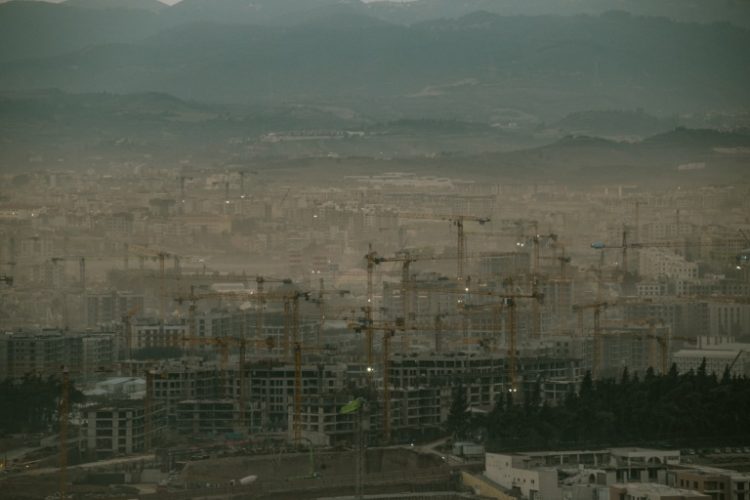 Two years after the earthquake, Antakya has been transformed into a vast building site. ©AFP