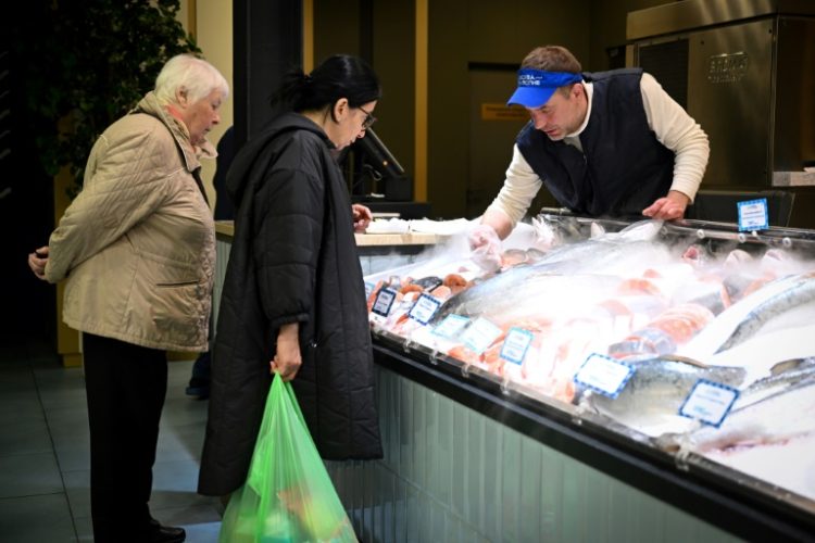 Annual inflation ticked up to 9.9 percent year-on-year in January in Russia. ©AFP