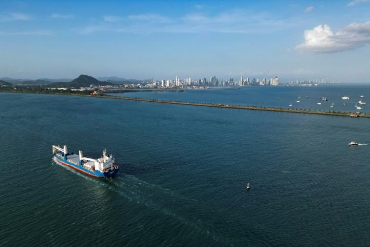 Around 40 percent of US container traffic passes through the Panama Canal. ©AFP