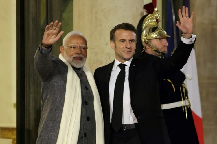 Macron and Modi must mount a charm offensive to find consensus with other governments. ©AFP