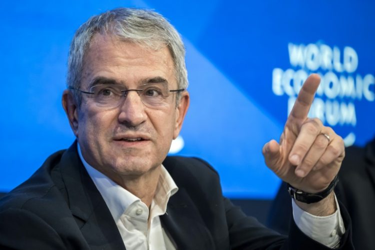 Nestle CEO Laurent Freixe expects the food group to move 'in the right direction'. ©AFP