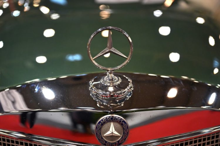 Mercedes is among German carmakers battling severe headwinds. ©AFP